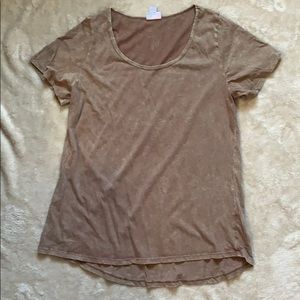 LuLaRoe Classic T in Large - ACID WASH!